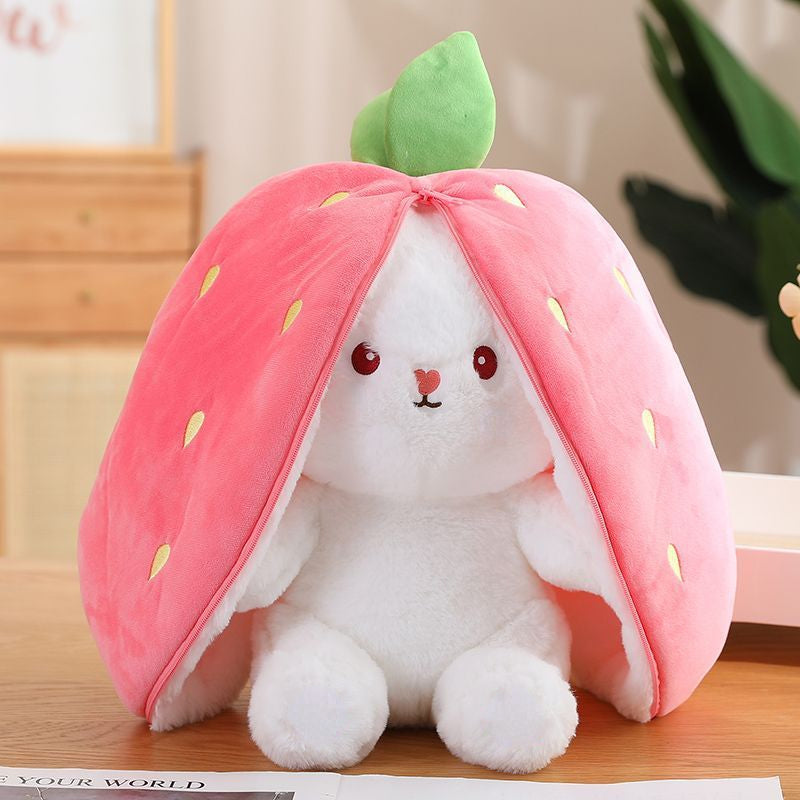 Strawberry & Carrot Bunnie Plushies