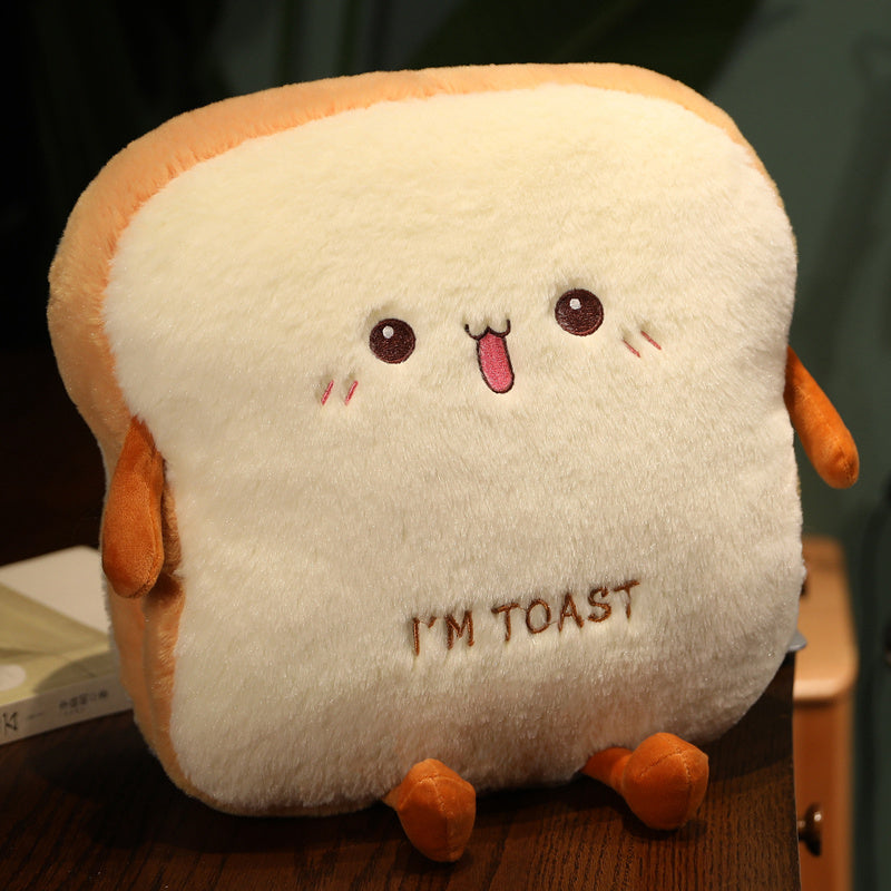 'I'm toast' Bread Plushies