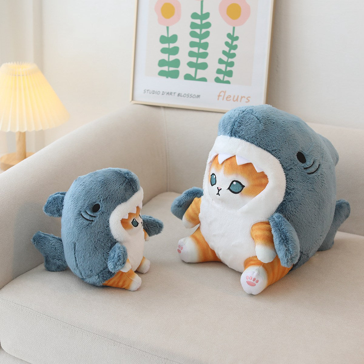 Shark Cat Plushie