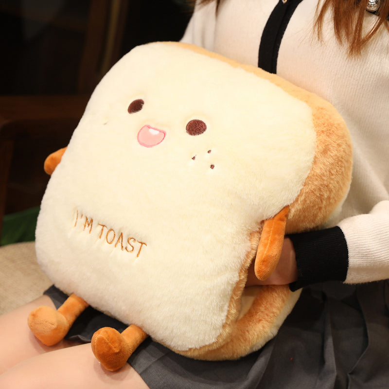 'I'm toast' Bread Plushies