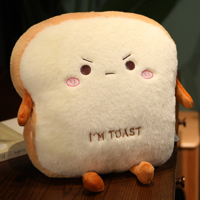 'I'm toast' Bread Plushies