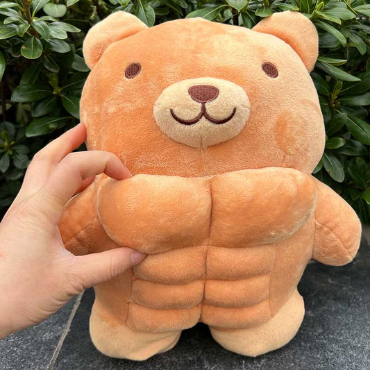 Muscle Bear Plushie