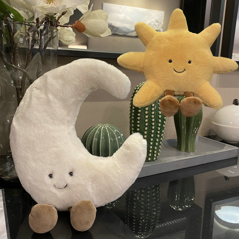 Sun & Moon Plush Cushions