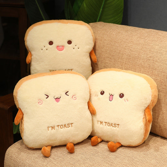 'I'm toast' Bread Plushies