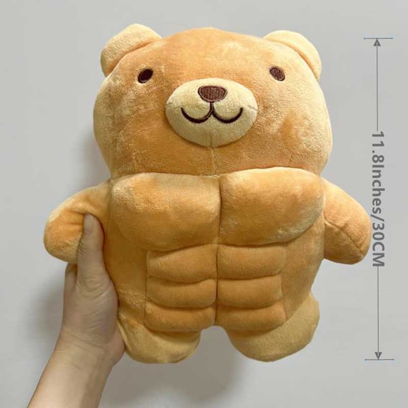 Muscle Bear Plushie