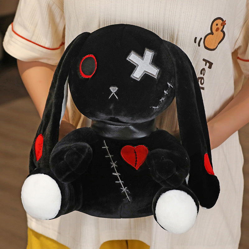 Goth Bunny Plushie