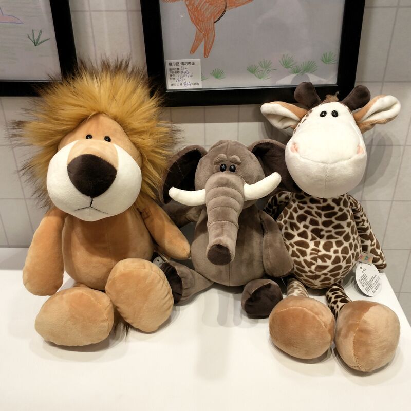 Wild Animal Plushies