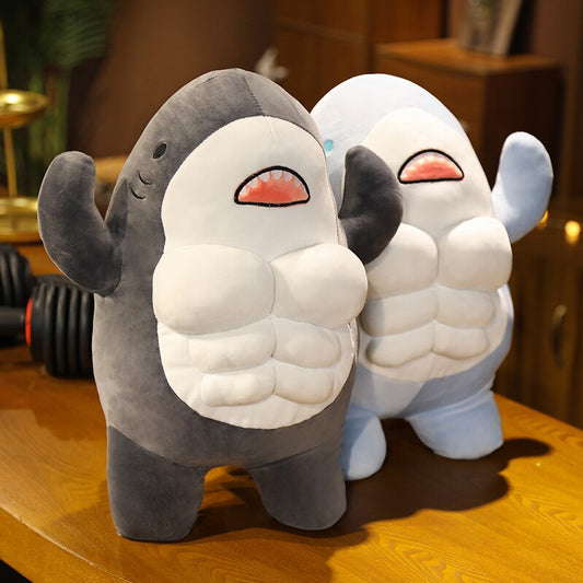 Muscle Shark Plushie