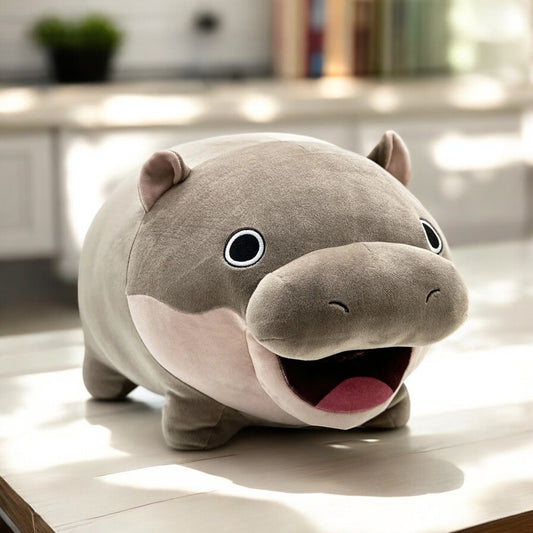 Moo Deng Baby Hippo Plushie