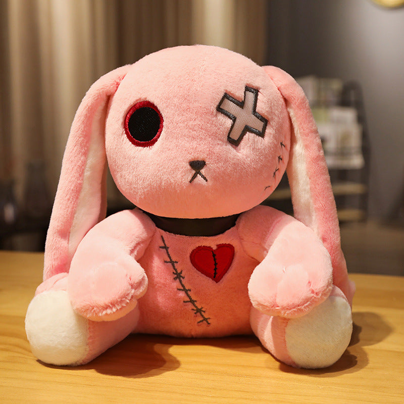 Goth Bunny Plushie