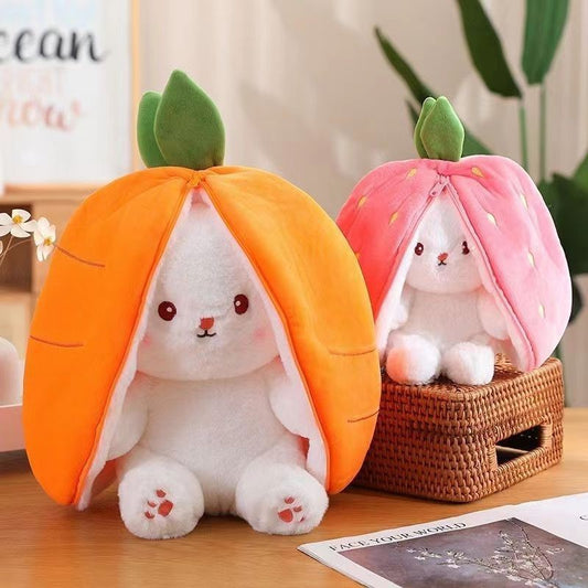 Strawberry & Carrot Bunnie Plushies