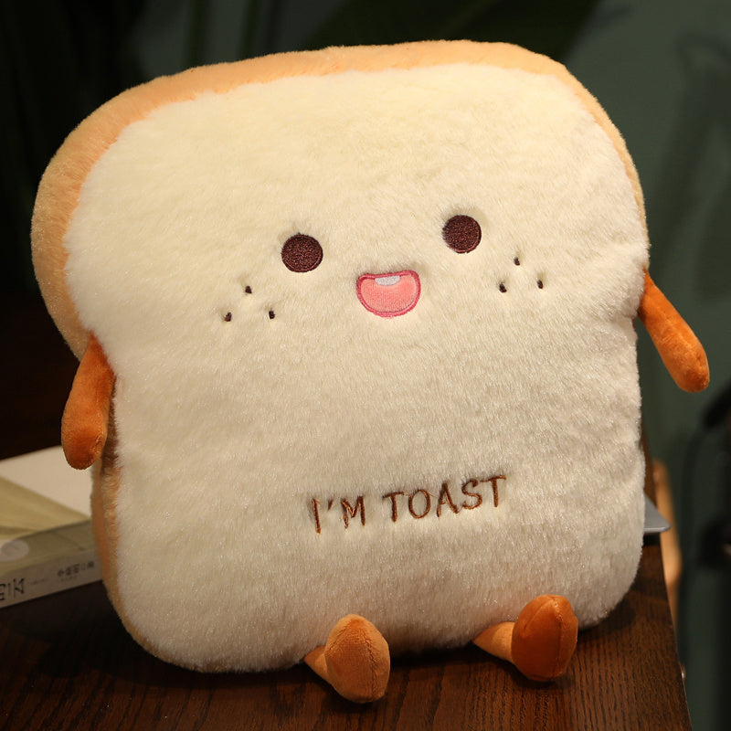 'I'm toast' Bread Plushies